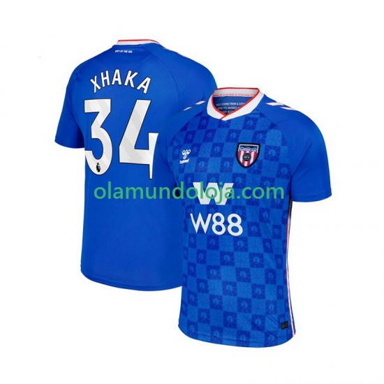 Camisola Sunderland Granit Xhaka 34 Homem Equipamento Segundo 2025-2026 Manga Curta